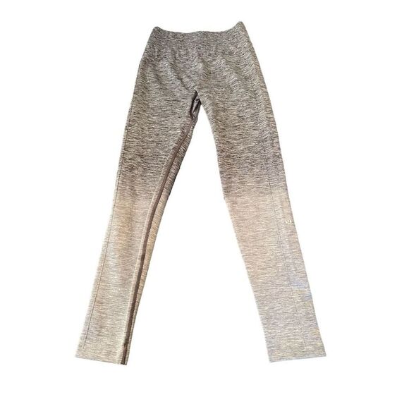Lululemon Women's Ombre Gray Seamless Leggings Size M Activewear - Picture 1 of 10